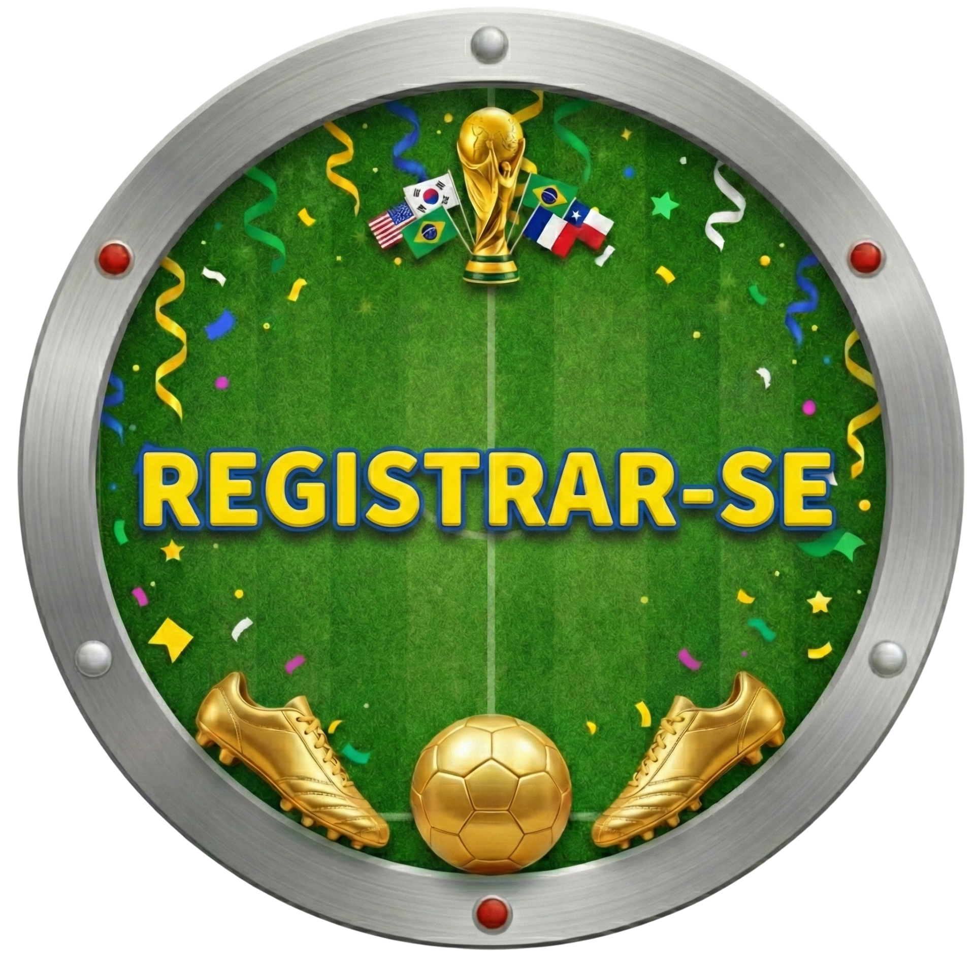 Botão de jogar/cadastrar